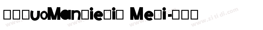 FZLuoManXieTiS Medi字体转换